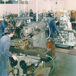 Photograph - Kodak Australasia Pty Ltd, Engineering Workshop, Engineering Building, Kodak Factory, Coburg, circa 1963