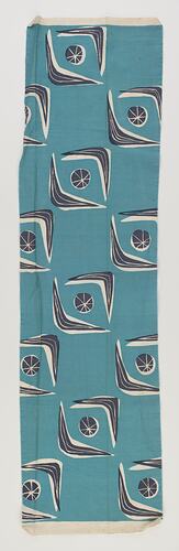 Fabric Sample - John Rodriquez, Boomerangs and Balls, circa 1956