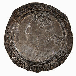 Coin - 1 Shilling, Charles I, Great Britain, 1644-1645 (Obverse)