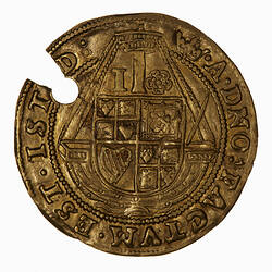 Coin - Angel, England, James I, Great Britain, 1607-1609