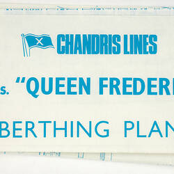 Accommodation Plan - Chandris Lines, RHMS Queen Frederica, 1968