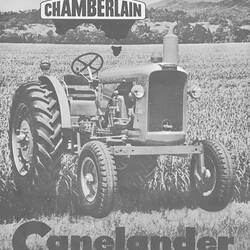 Descriptive Leaflet - Chamberlain Industries, Canelander Tractor, circa 1960