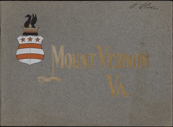 Booklet - 'Mount Vernon, Va.'