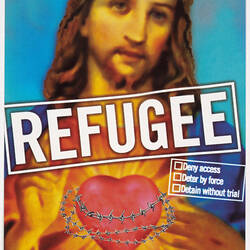 Postcard - Refuge Deny Access Deter by Force