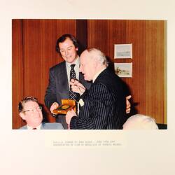 Photograph - EOCA Dinner for John Elden, Royal Exhibition Building, 19 June 1985