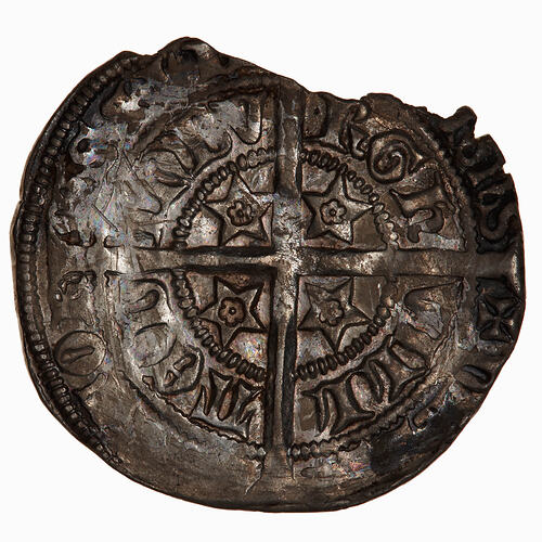 Coin - Groat, David II, Scotland, 1357-1367 (Reverse)