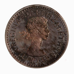 Coin - Twopence (Maundy), Elizabeth II, Great Britain, 1957 (Obverse)