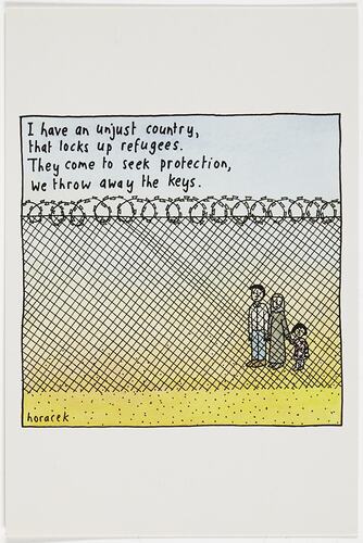 Postcard - I Have an Unjust Country