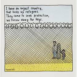 Postcard - I Have an Unjust Country