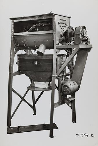Photograph - Schumacher Mill Furnishing Works, 'No. 10 Mixer & Sifter', Port Melbourne, Victoria, circa 1940s