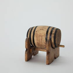 Barrel on Stand - Cellar, Doll's House, 'Pendle Hall', 1940s