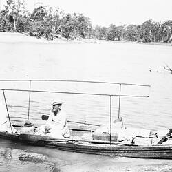 Negative - Riverboat on Murray River, Iraak, Victoria, 1927