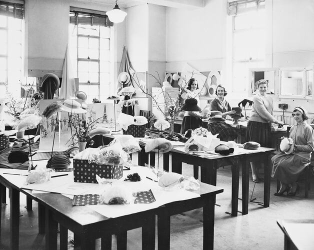 Emily McPherson College, Students Sewing, circa 1960s