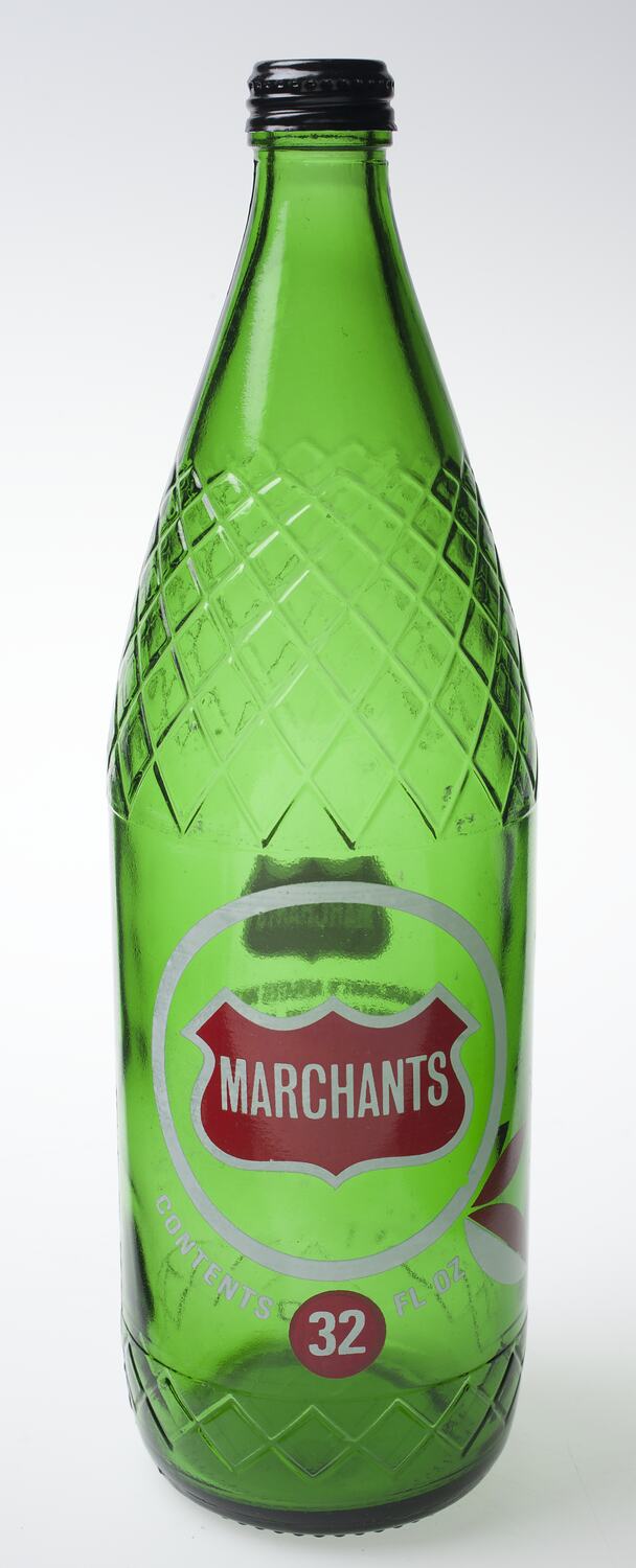 Bottle Marchants, Glass, Green, circa 1960s1990s