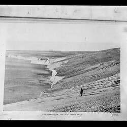 Glass Negative - Copy, 'Margin of the Ice-Caped Land', Cape Denison, Australasian Antarctic Expedition (AAE), Antarctica, 1911-1914