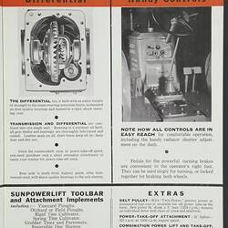 Publicity Leaflet - H.V. McKay Massey Harris, Model 82 Tractor, 1946