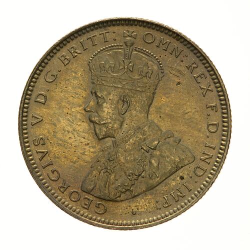 Specimen Coin - 1 Shilling, British West Africa, 1924