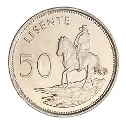 Coin - 50 Lisente, Lesotho, 1979