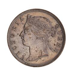 Coin - 20 Cents, Straits Settlements, 1888