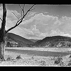 Glass Negative - River, by A.J. Campbell, Australia, circa 1900