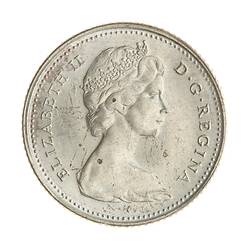 Coin - 10 Cents, Canada, 1965