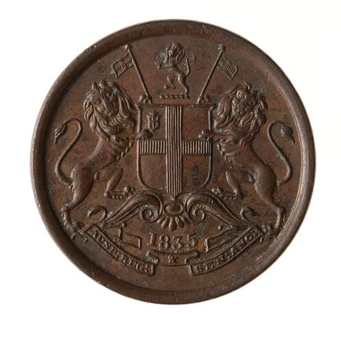 Coin - 1/12 Anna, East India Company, India, 1835