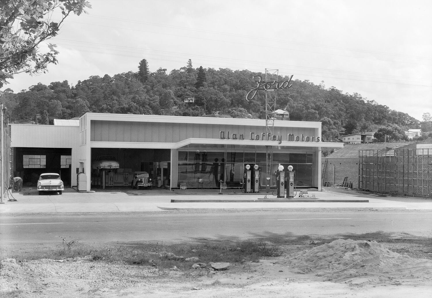 Negative Alan Coffey Motors, Service Station, Upper Ferntree Gully