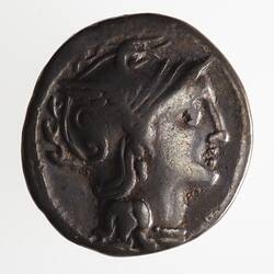 Coin - Denarius, C. PVLCHER, Ancient Roman Republic, 110-109 BC