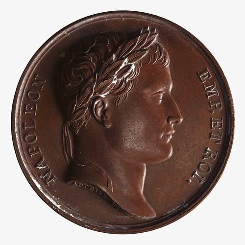 Medal - February 1814, Napoleon Bonaparte (Emperor Napoleon I), France, 1814