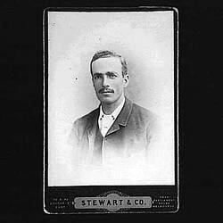 Photograph - Studio Portrait of a Man, Stewart & Co., Melbourne, 1889 - 1896