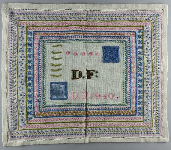 Embroidery Piece - Sampler