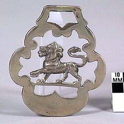 Horse Brass - Lion Passant, 1825-1939