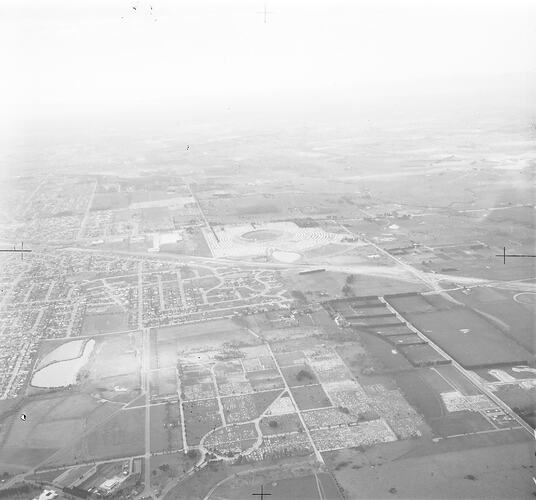 Negative - Aerial View of Mulgrave & Surrounding Area, Victoria, 1972