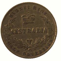 Australia, 1/2 Sovereign, Reverse