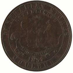 Australia, Penny, Reverse