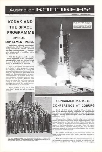 Newsletter - 'Australian Kodakery', No 12, Sep 1969