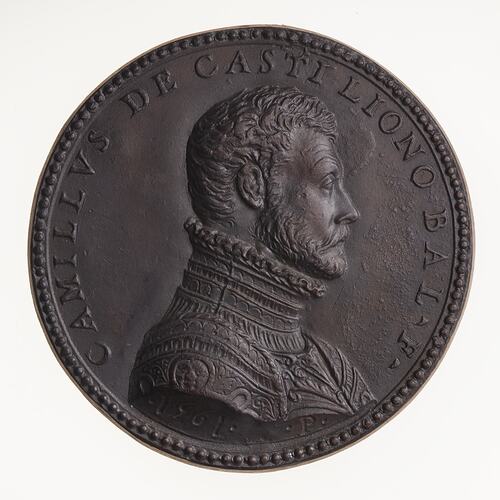 Electrotype Medal Replica - Camillo Castiglione, 1561