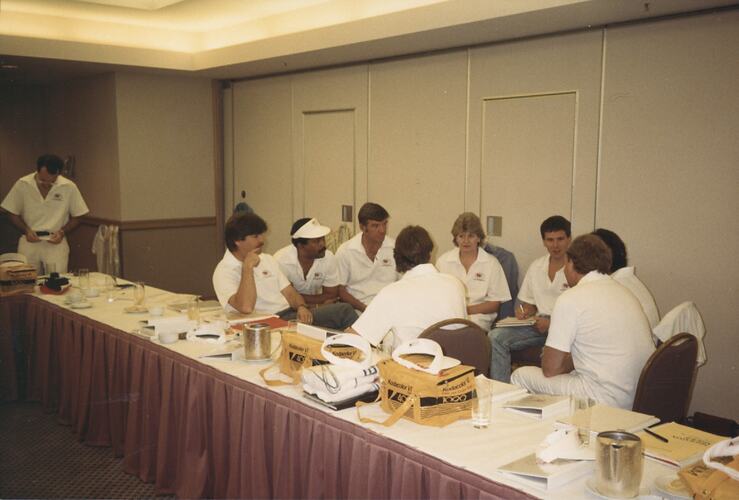 Photograph - Group Workshop at Kodak Australasia Sales Conference, Gold Coast, QLD, circa 1988