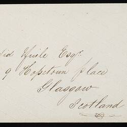 Diary - David Yuile, 'City of Dunedin' & S.S. 'Albion', 1872 (part of)