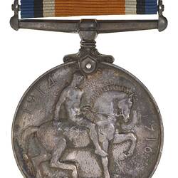 Medal - British War Medal 1914-1920, Great Britain, Gunner Joseph Veitch Stewart, 1919