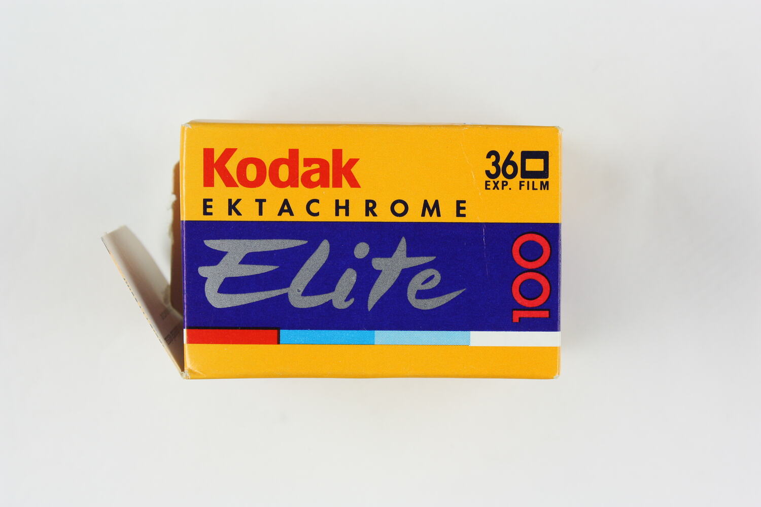 Box - 'Kodak Ektachrome Elite 100', 135 film cartridge, 36