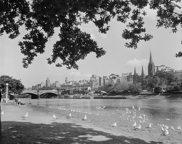 Cityscape View of Melbourne, Victoria, 22 Oct 1959