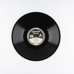 Disc Recording - Edison, Double-Sided, Waltz in C Sharp Minor & Sous Bois, 1920-1929.