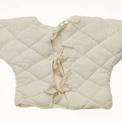 Pneumonia Jacket - Child's, White Muslin, Fairfield Infectious Diseases Hospital, after 1904