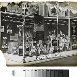 Kodak Australasia Pty Ltd, Shopfront Display, 'Kodak Cameras', George St, Sydney, 1932 - 1934