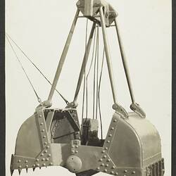 Photograph - A.T. Harman & Sons, Open Excavator Bucket, circa 1923