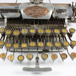 Typewriter - Blickensderfer Manufacturing Company, Blick Featherweight Model, circa 1910
