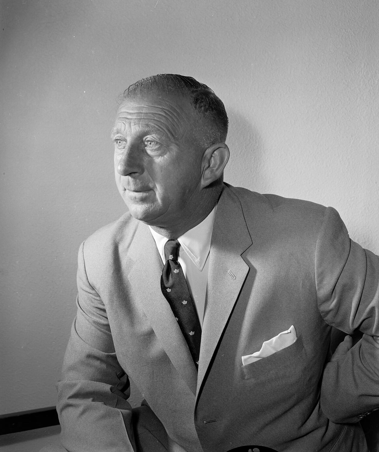 Negative Portrait of Sir Henry Bolte, Victoria, 13 Jan 1960