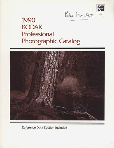 Cover page with photograph of tree trunk.