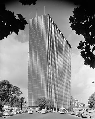 Imperial Chemical Industries, ICI Building, East Melbourne, Victoria, Nov 1958